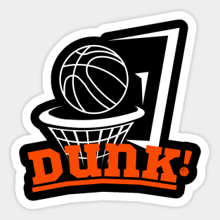 Basketball Dunk! - Sport Teamsport - Basketball Sticker